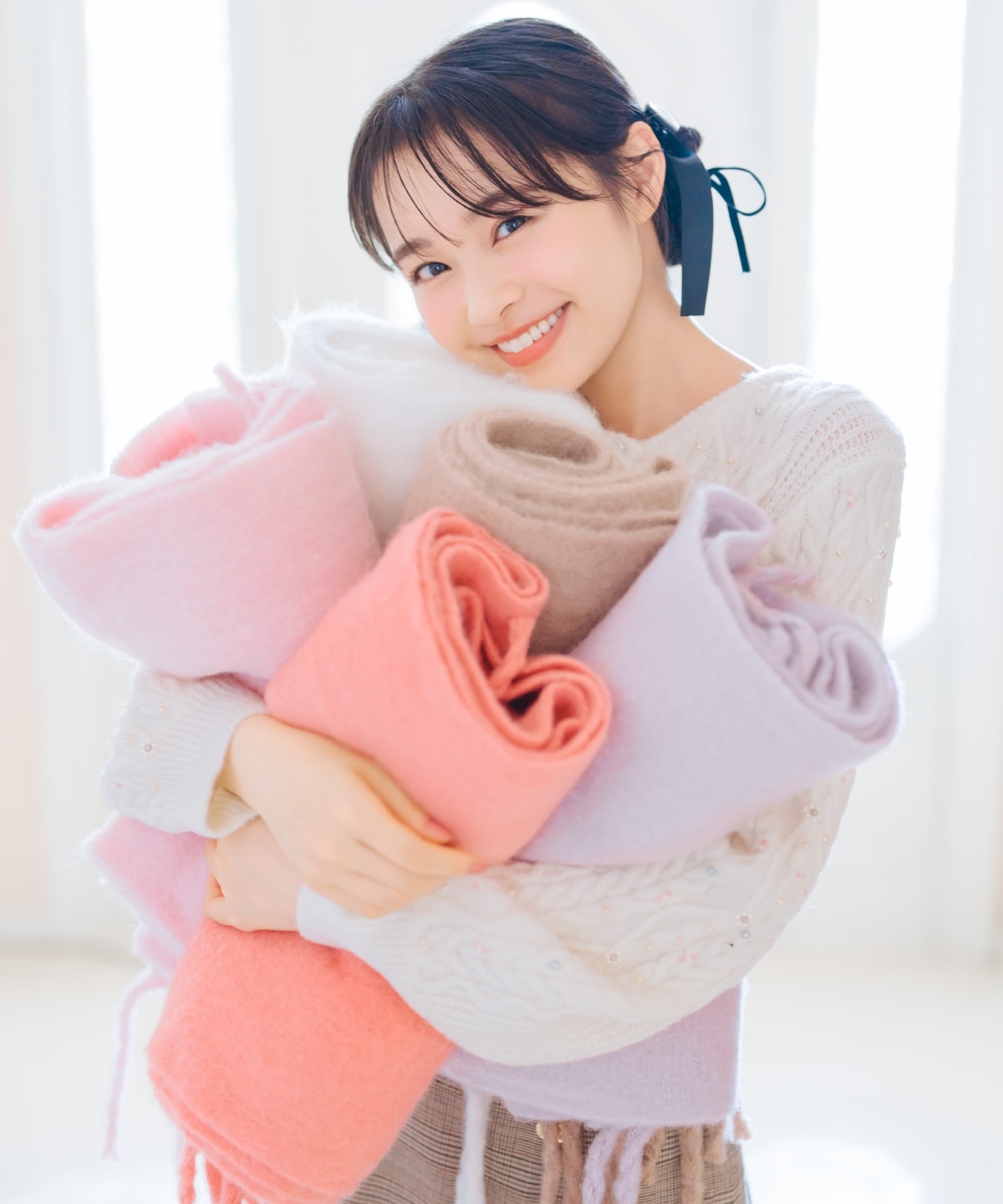 もこもこストール