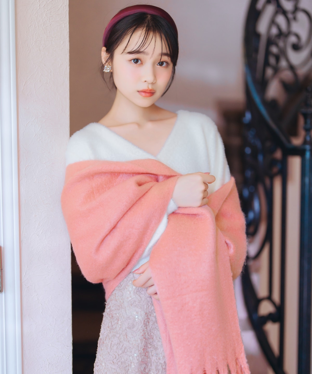 もこもこストール