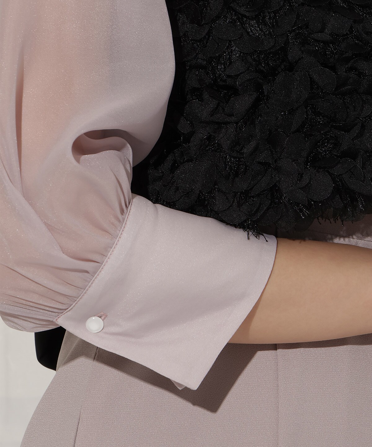 ビスチェ付きオールインワン