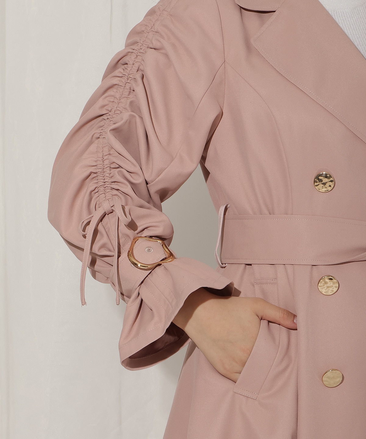 ドロストデザイントレンチコート