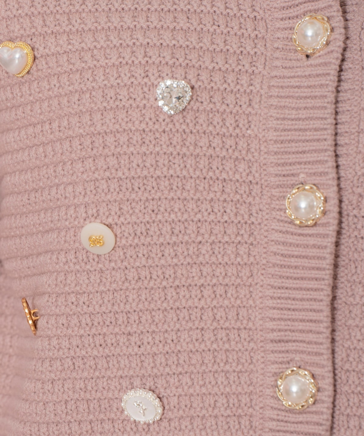 シャイニービジューカーディガン