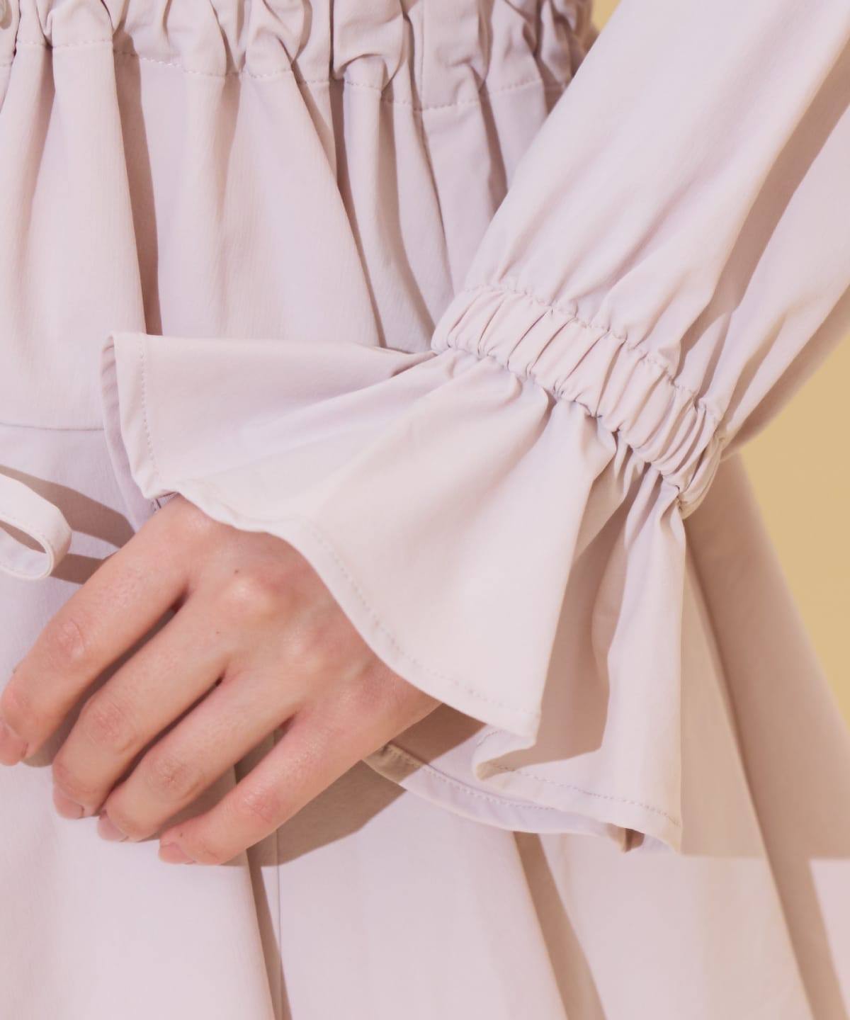 UVカットペプラムブルゾン