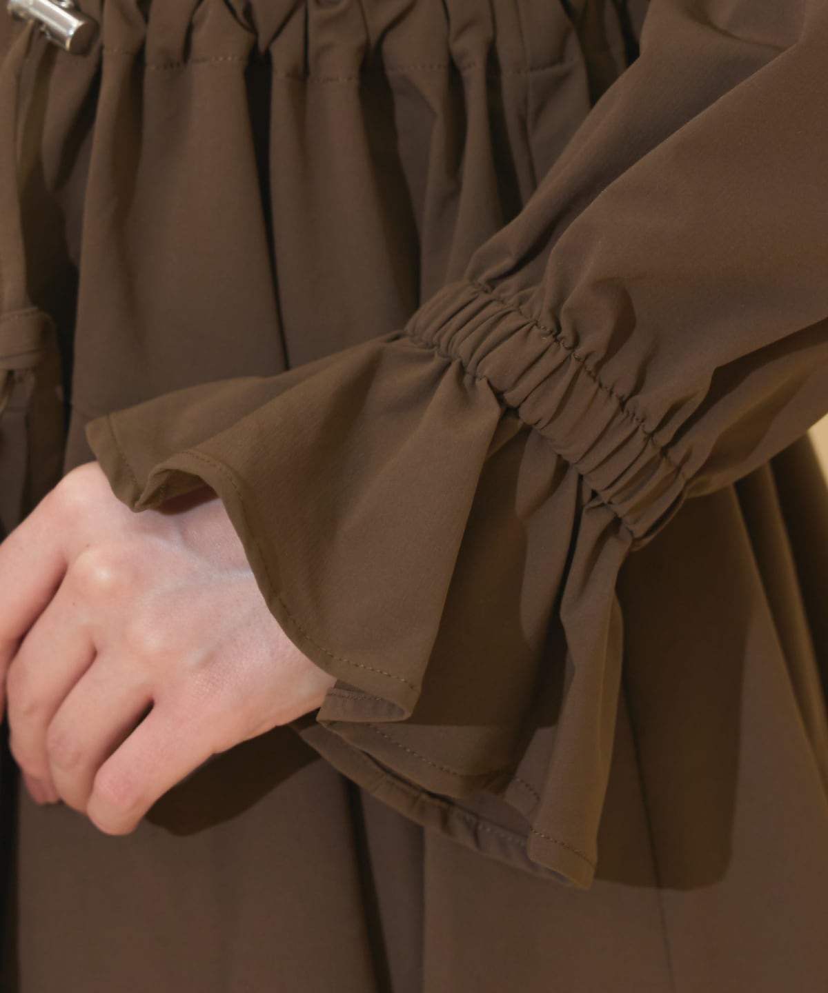 UVカットペプラムブルゾン