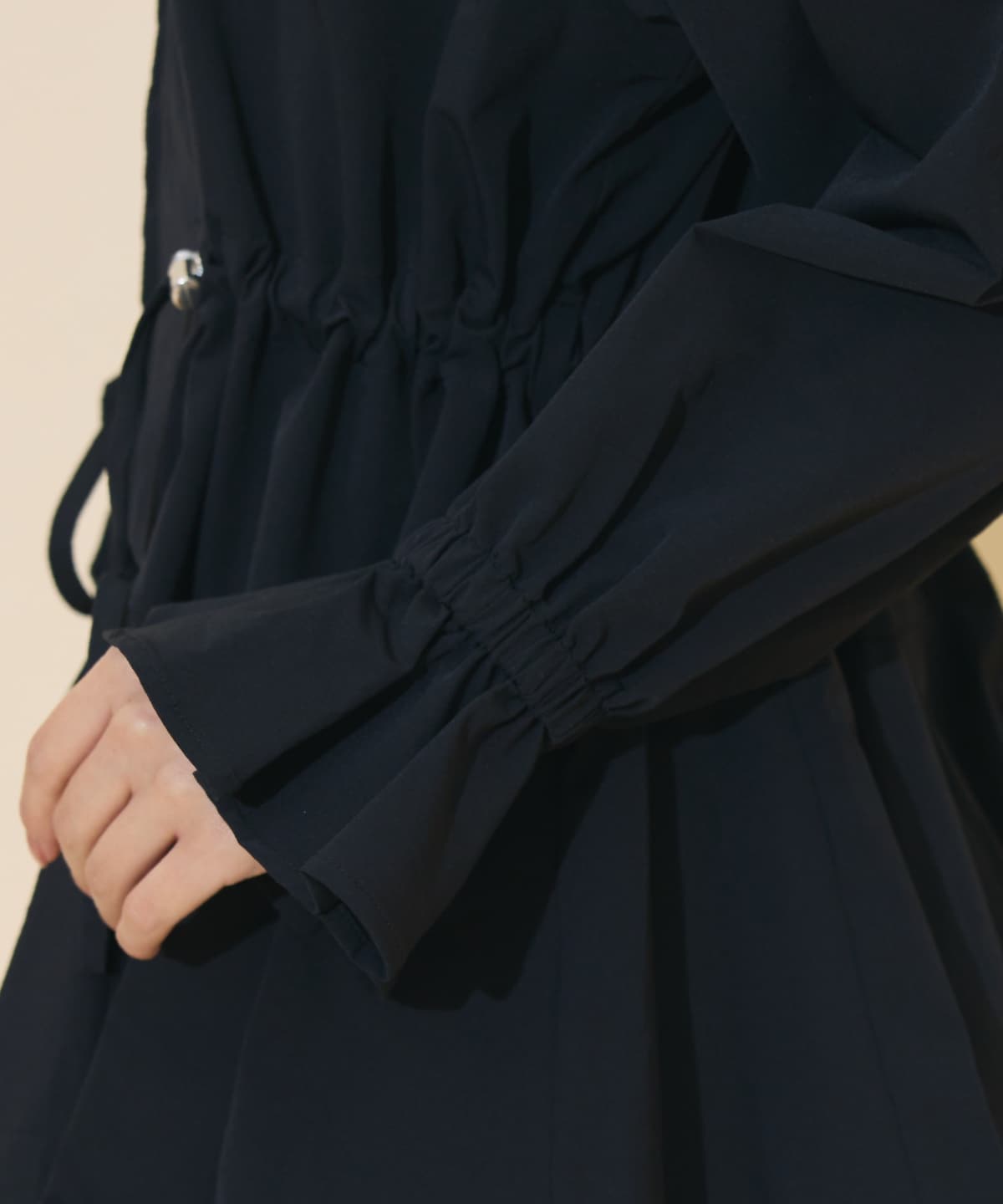 UVカットペプラムブルゾン