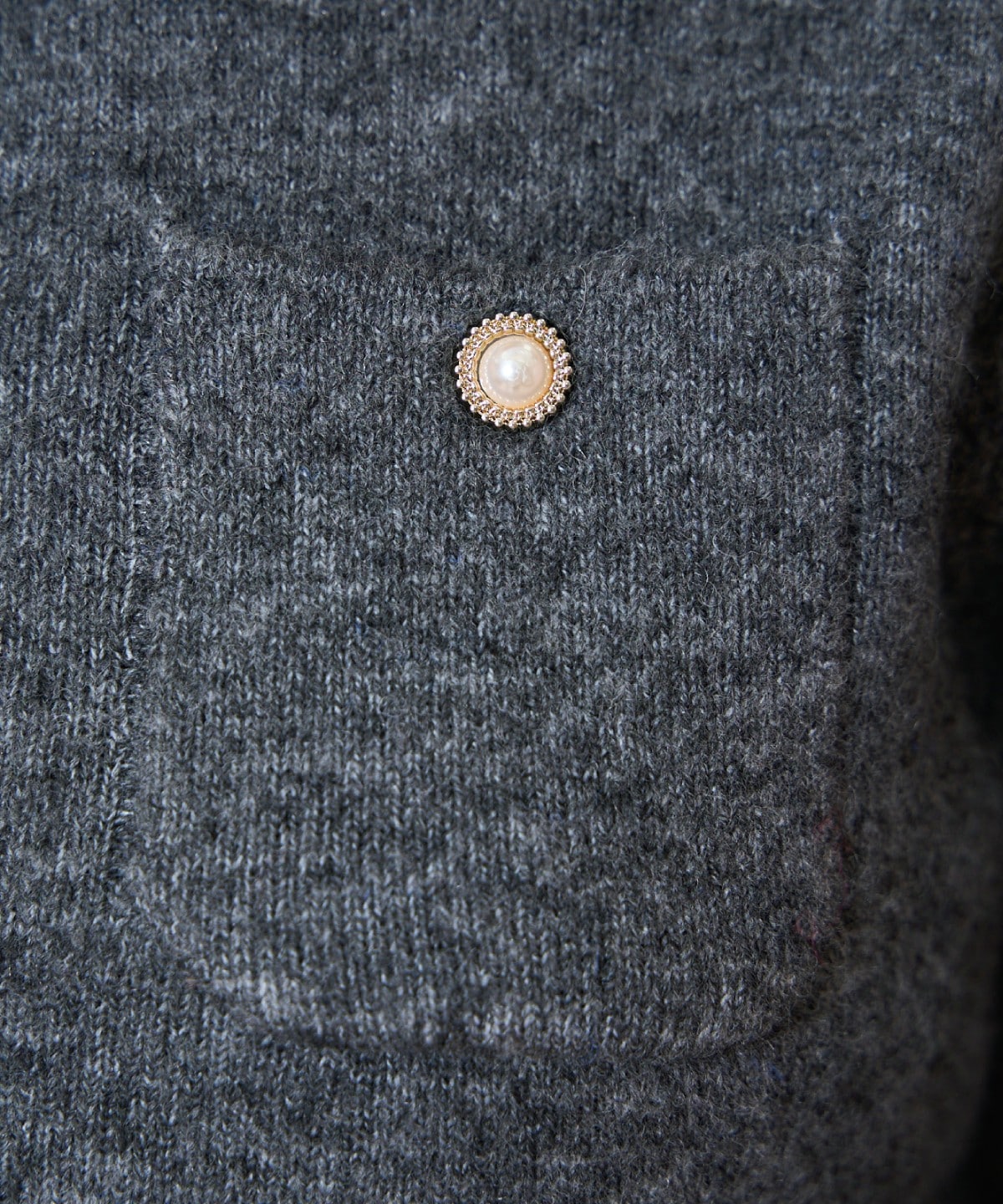 【再入荷予約受付中】モヘアライクニットジャケット