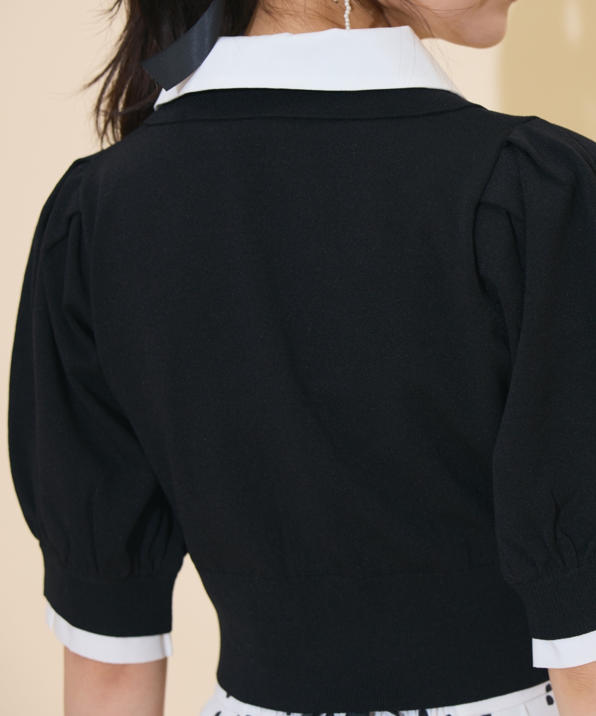 レイヤードカラープルオーバー