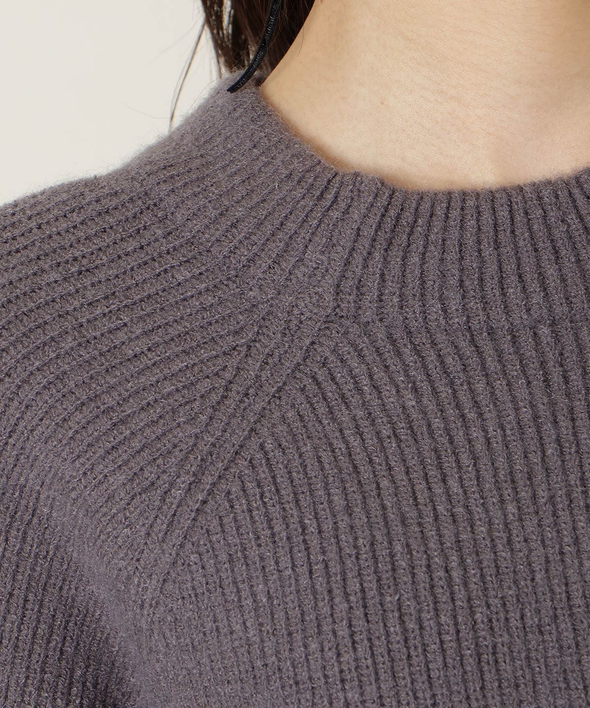 【KNIT PLEATS SET series】アソートボタンデザインニット