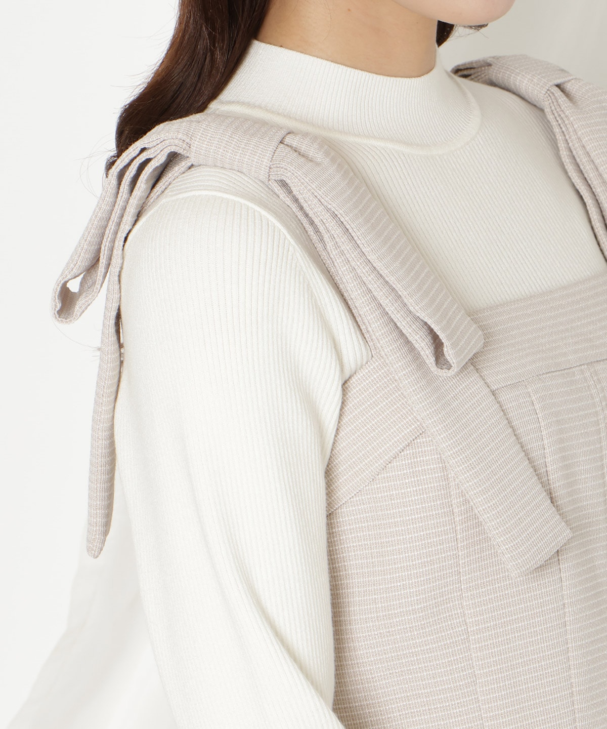 【2/11(wed)10時発売】リボンショルダービスチェ