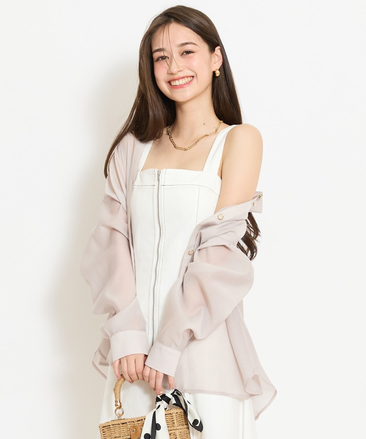 エアリーシアーシャツ