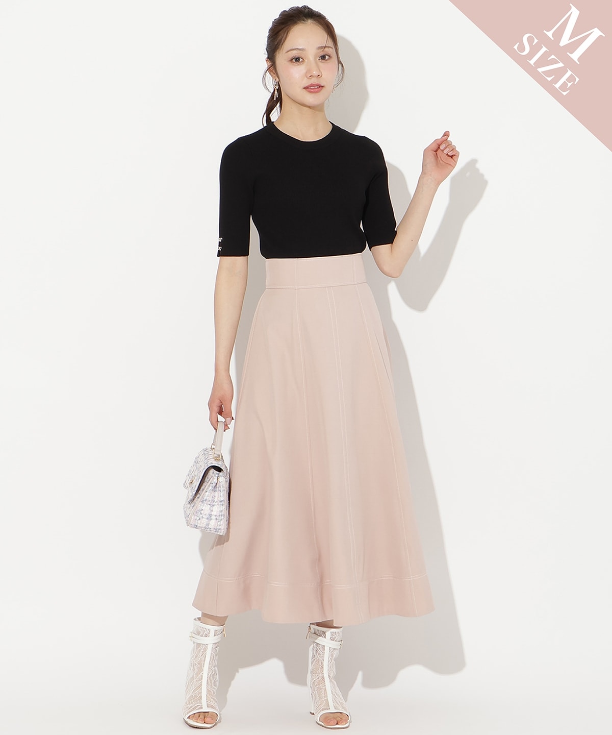 【3/19(thu)10時発売】ライトデニムフレアスカート