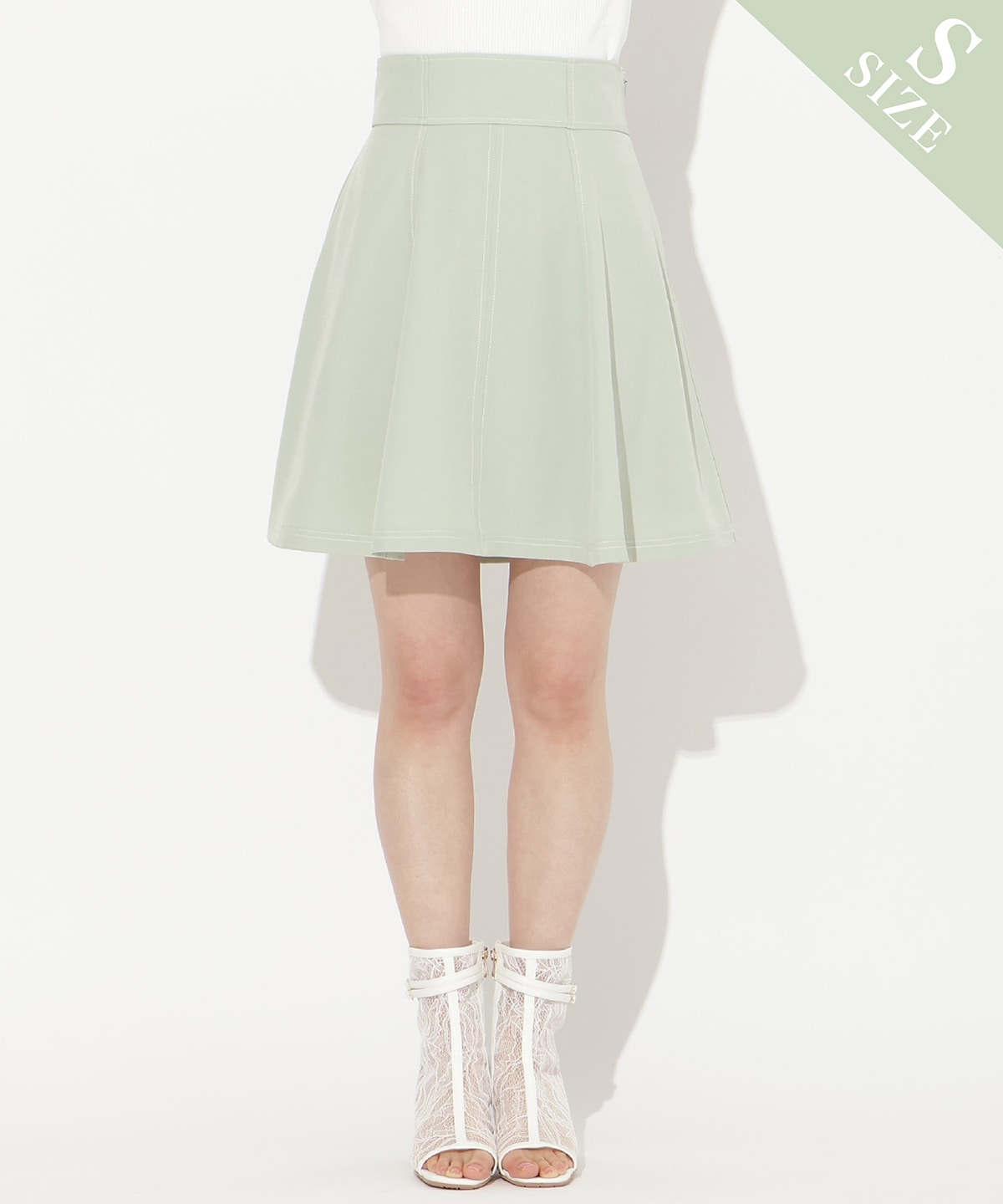 【3/19(thu)10時発売】ライトデニムフレアスカート