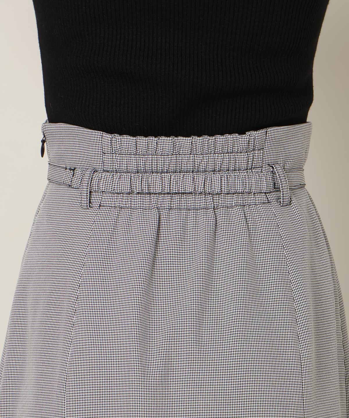 ビットベルト付きマーメイドスカート