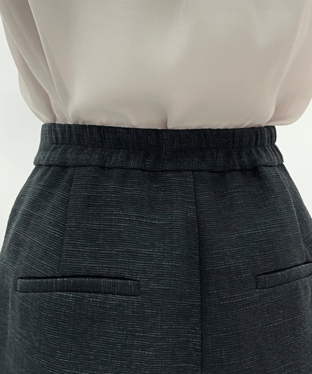 タックツイードショートパンツ