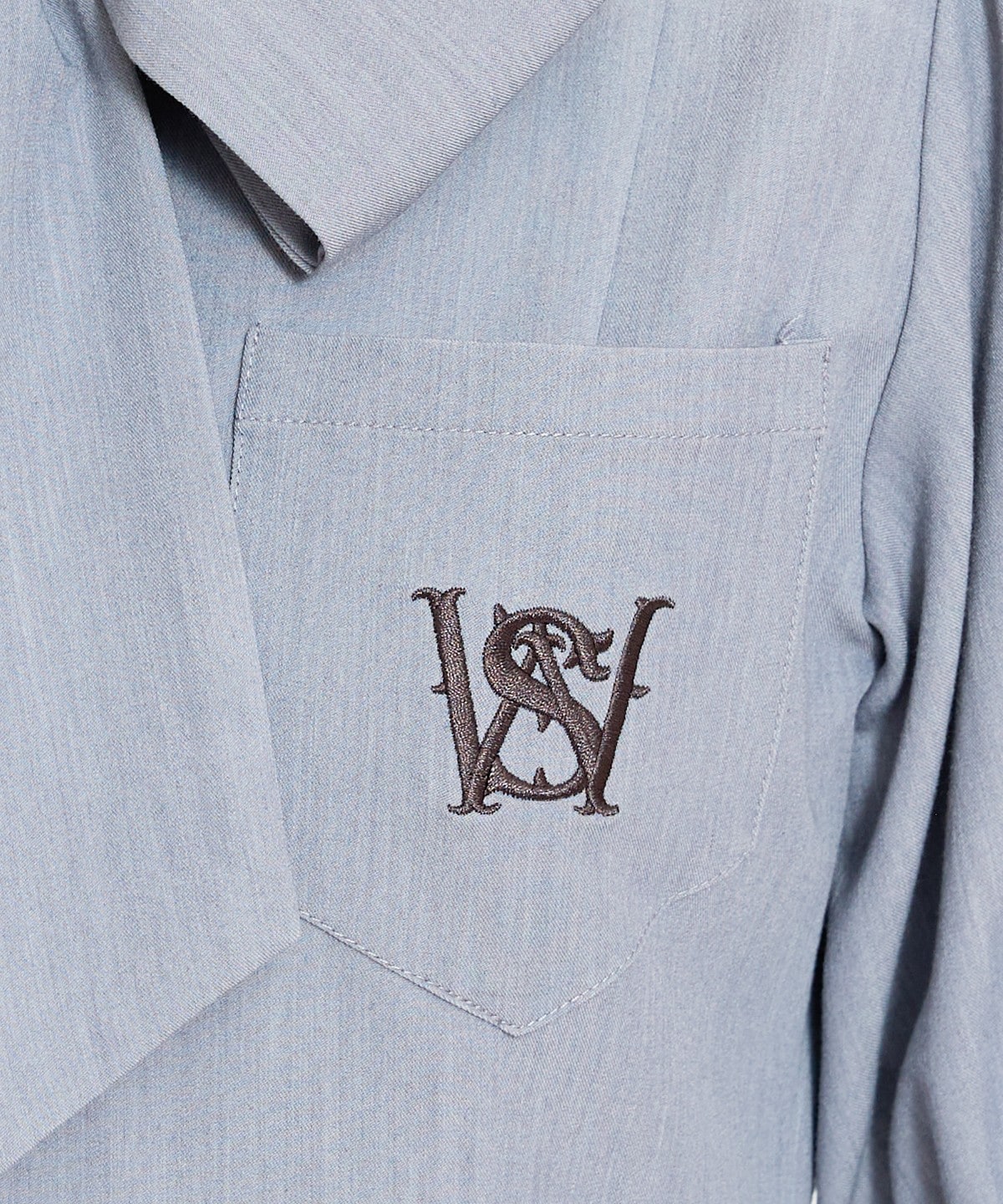 ティアードフリルリボンタイシャツワンピース