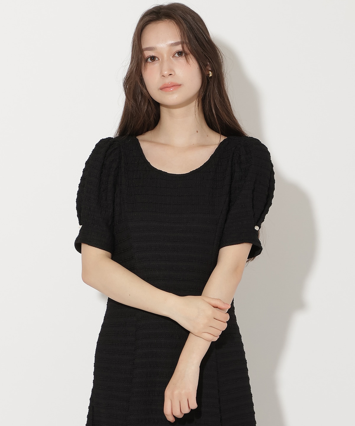 【4/24(fri)10時発売】バックオープンフレアカットワンピース