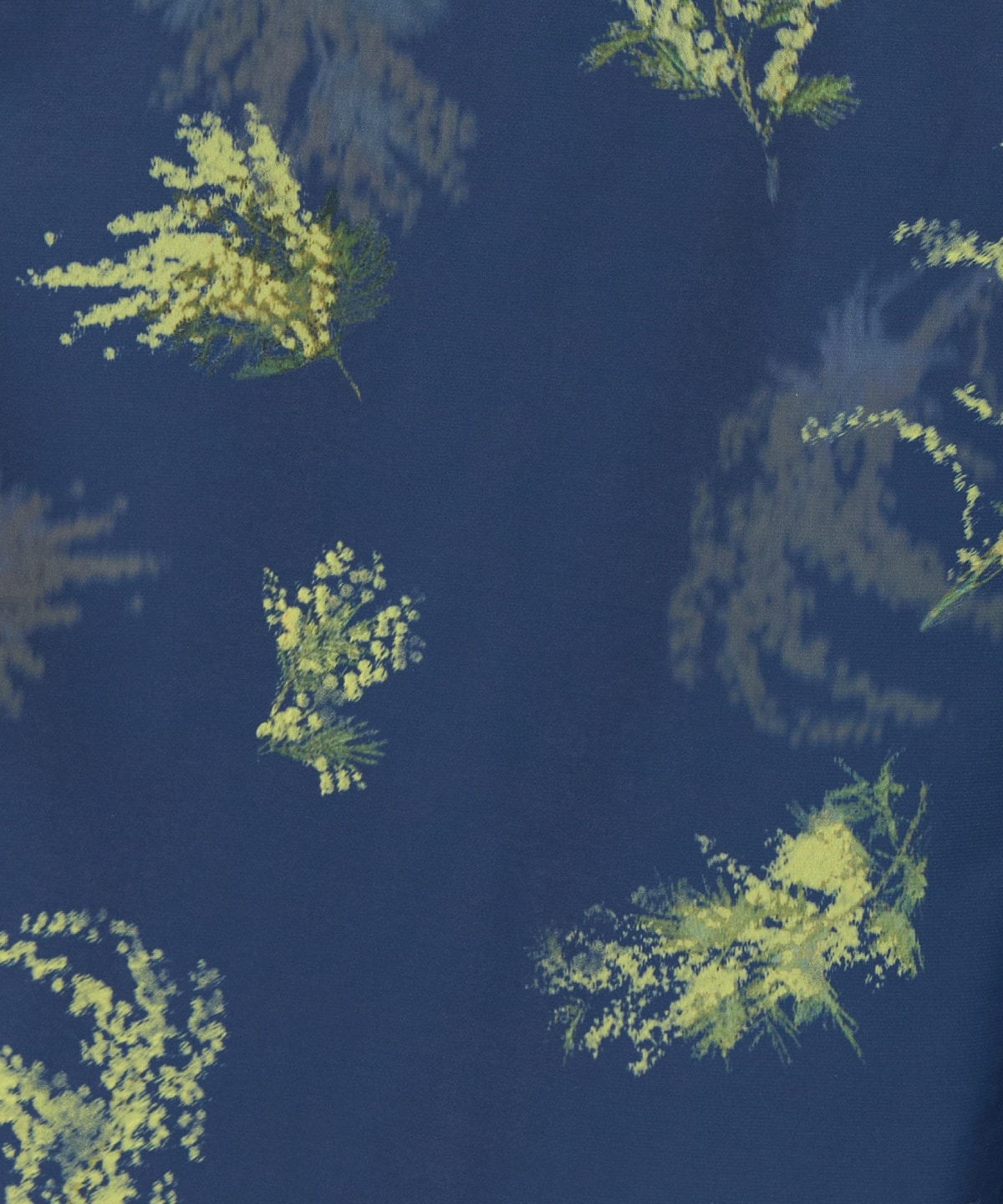 ミモザプリントキャミワンピース