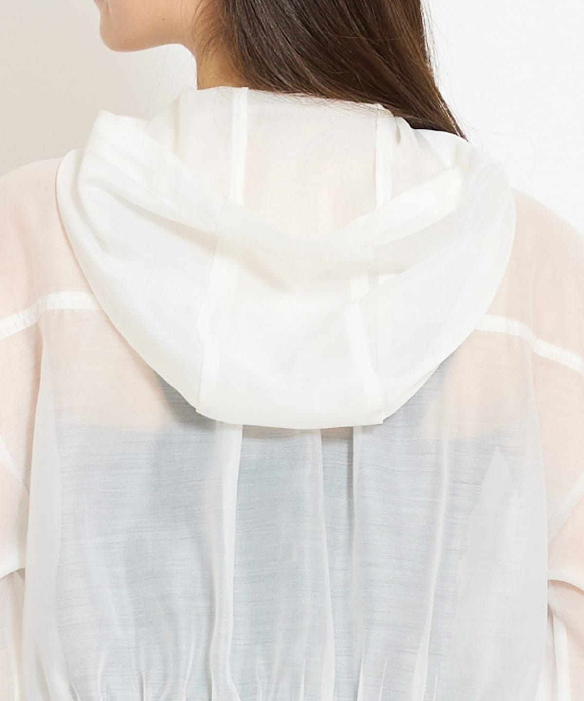 シアーフードブルゾン