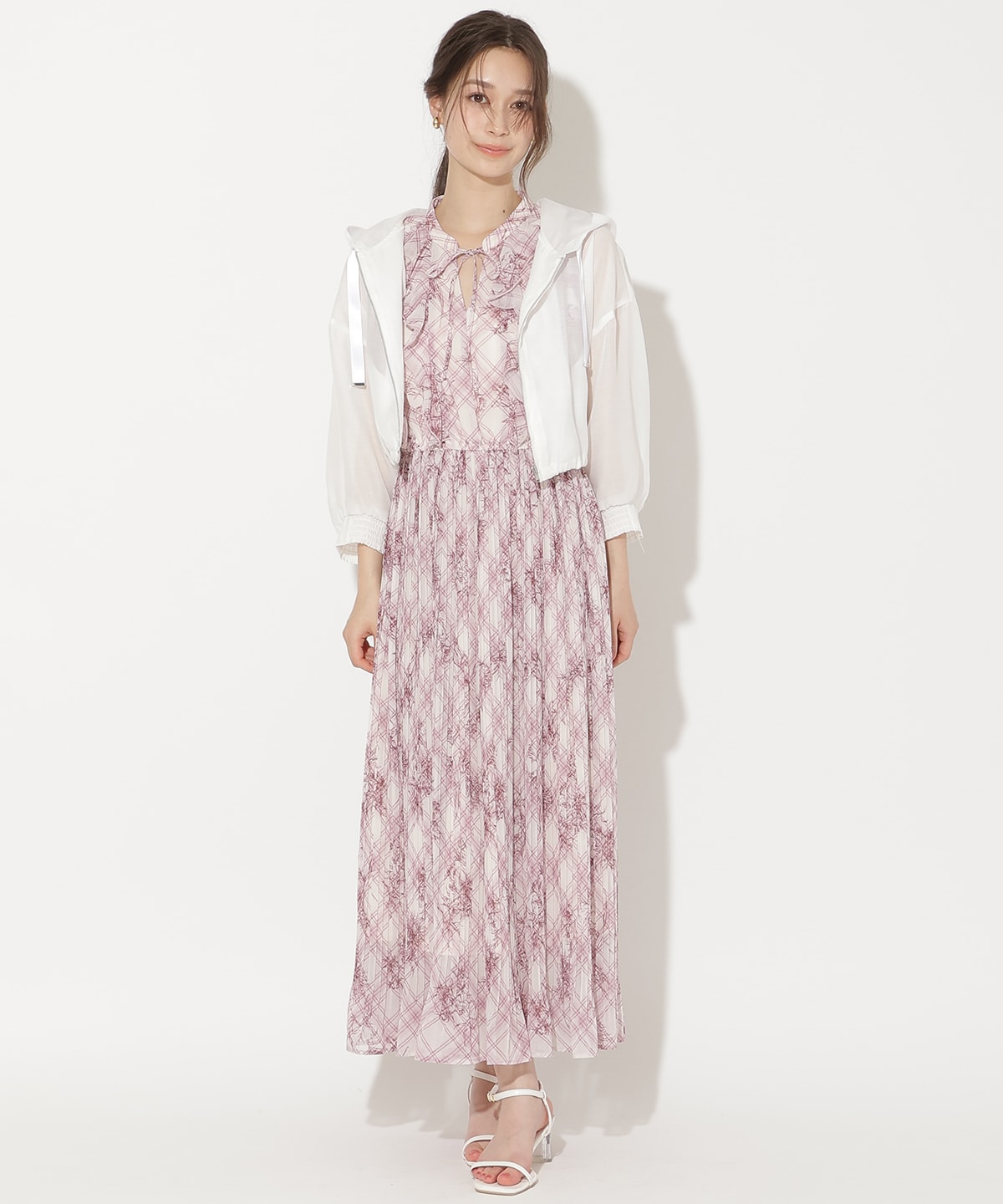 シャイニードロストシアーブルゾン