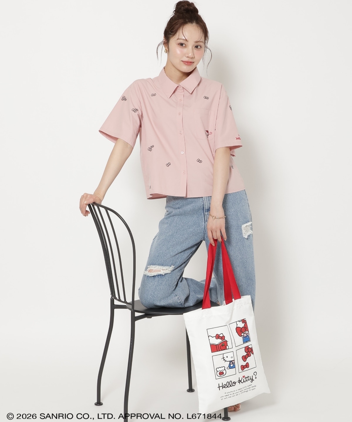 【8/7(fri)20時発売】WILLSELECTION×HELLO KITTY トートバッグ
