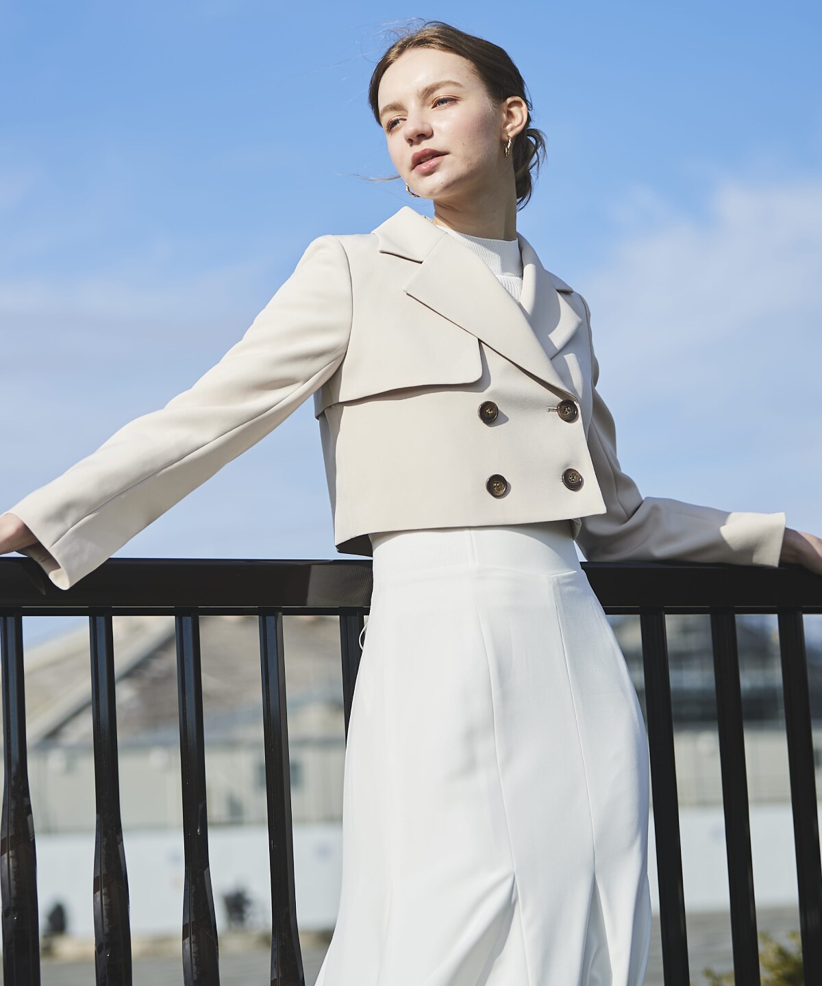 ダブルクロスショートトレンチ