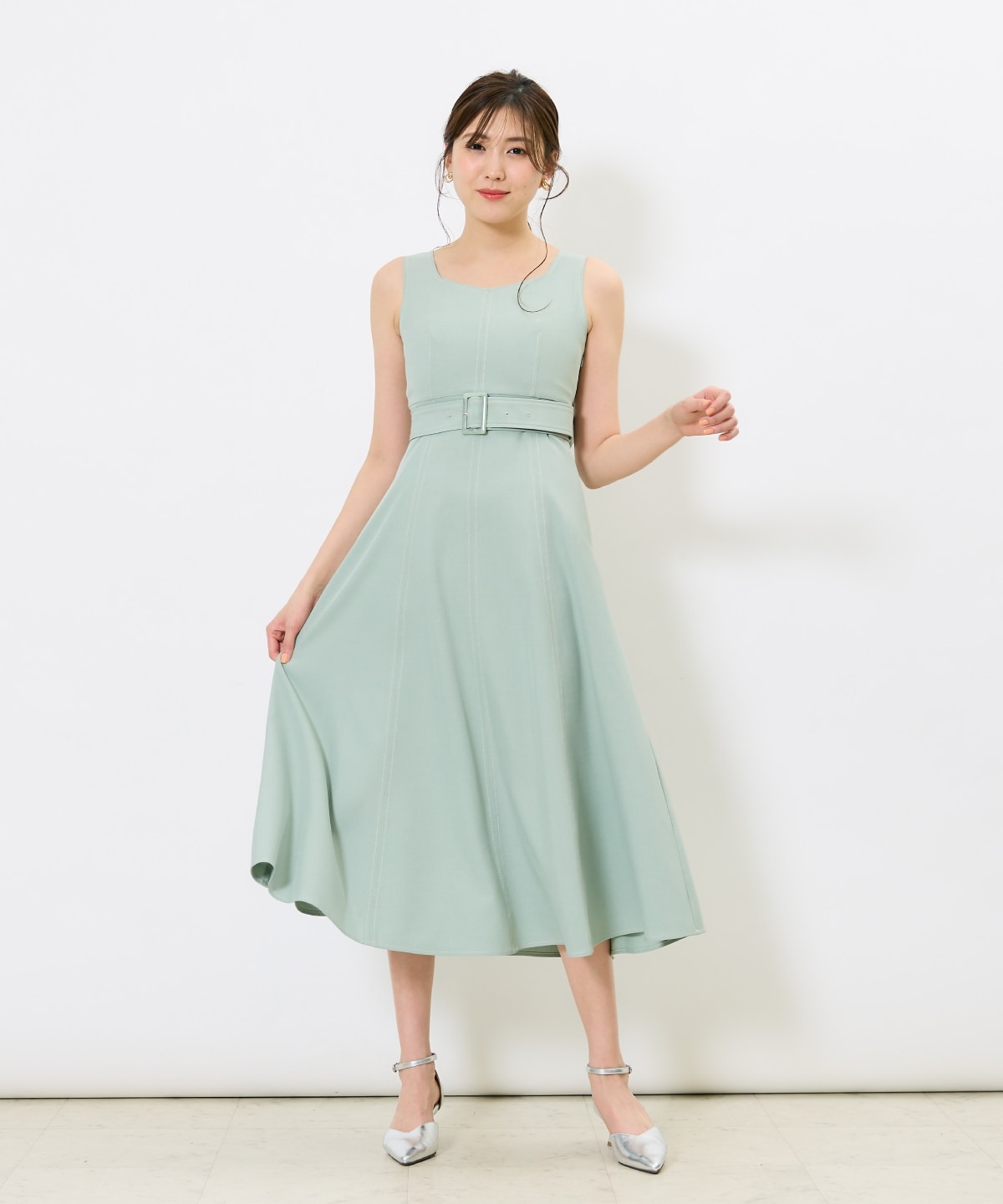 トレンチライクアンサンブルワンピース