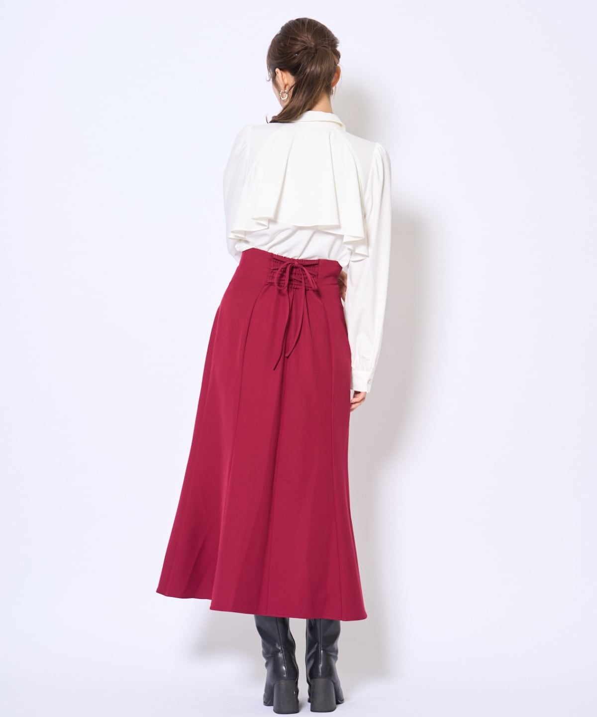 フロントZIPマーメイドスカート