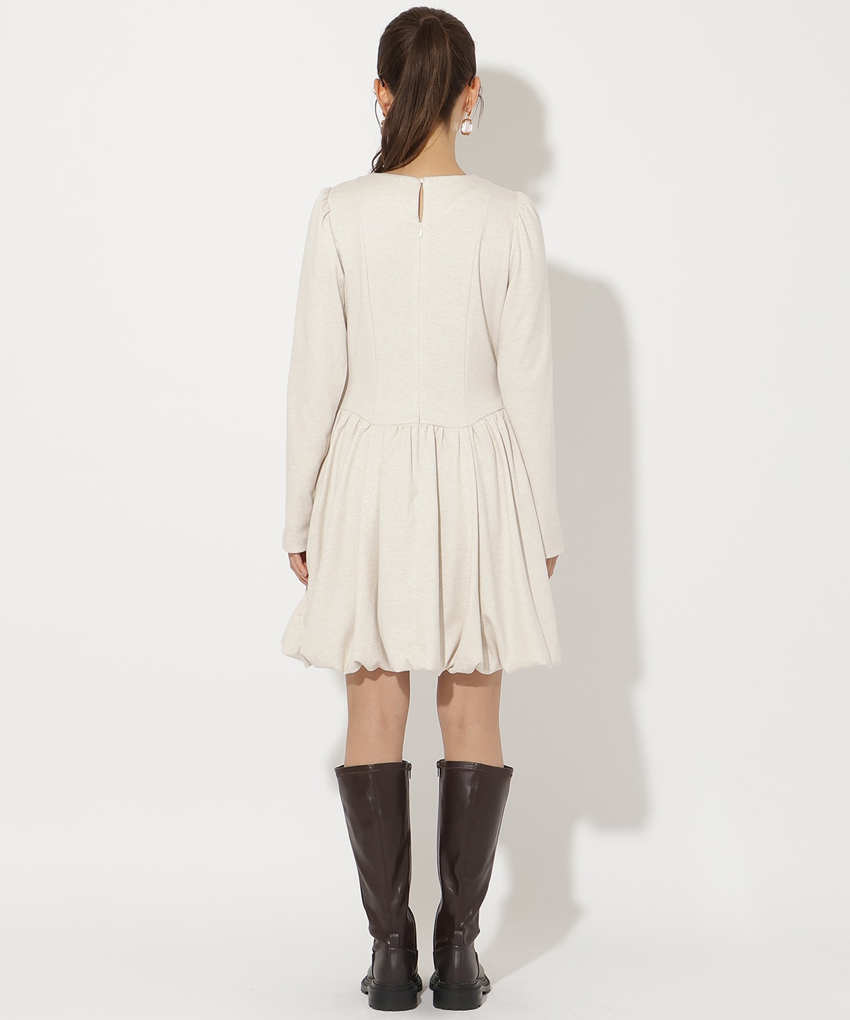 バルーンミニワンピース