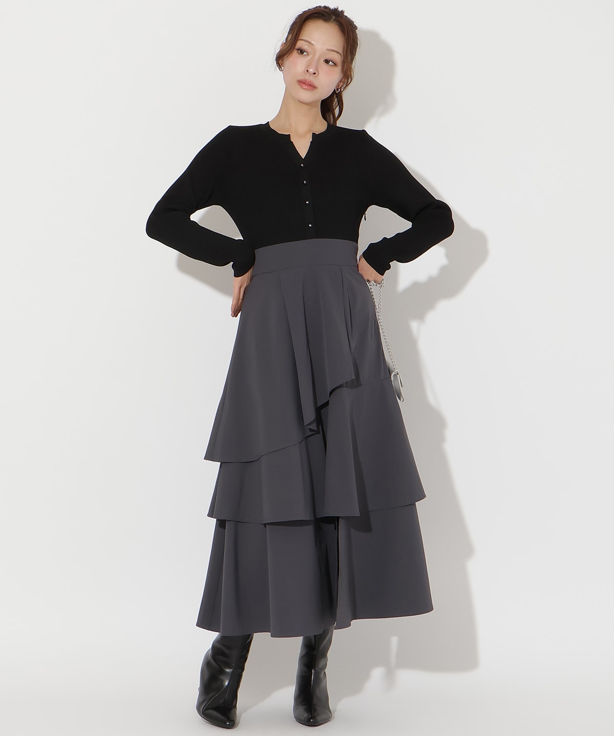 イレギュラーヘムドッキングワンピース