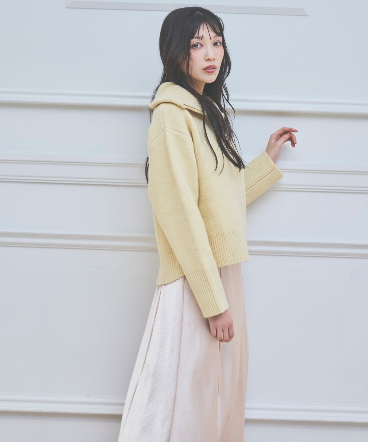 ZIPビッグカラープルオーバー