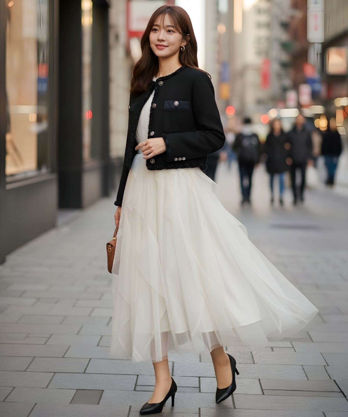 【先行予約受付中】ラッフルフリルチュールスカート