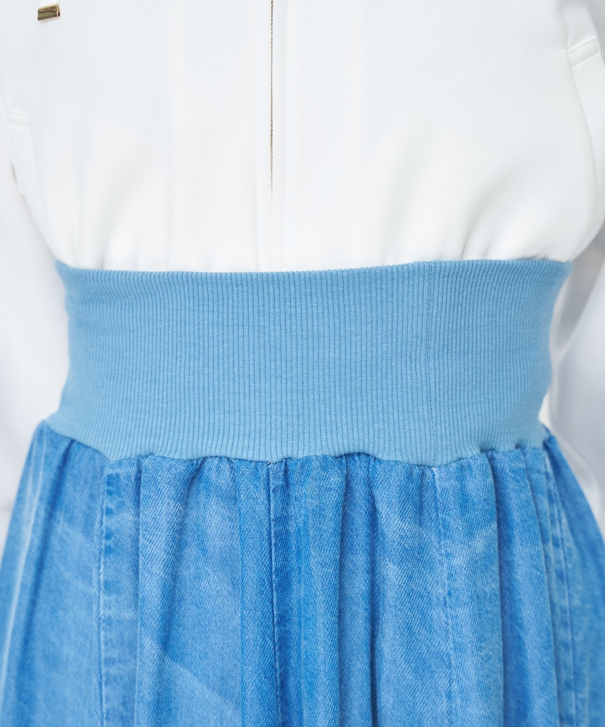 【先行予約受付中】デニムライクロングスカート