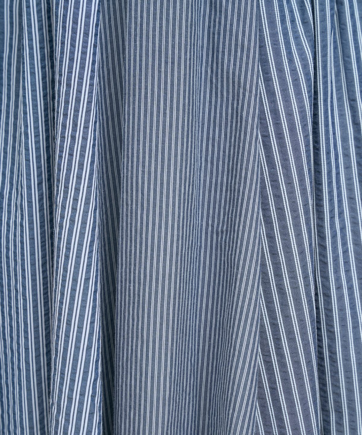 【先行予約受付中】サッカーストライプ柄組み合わせロングスカート