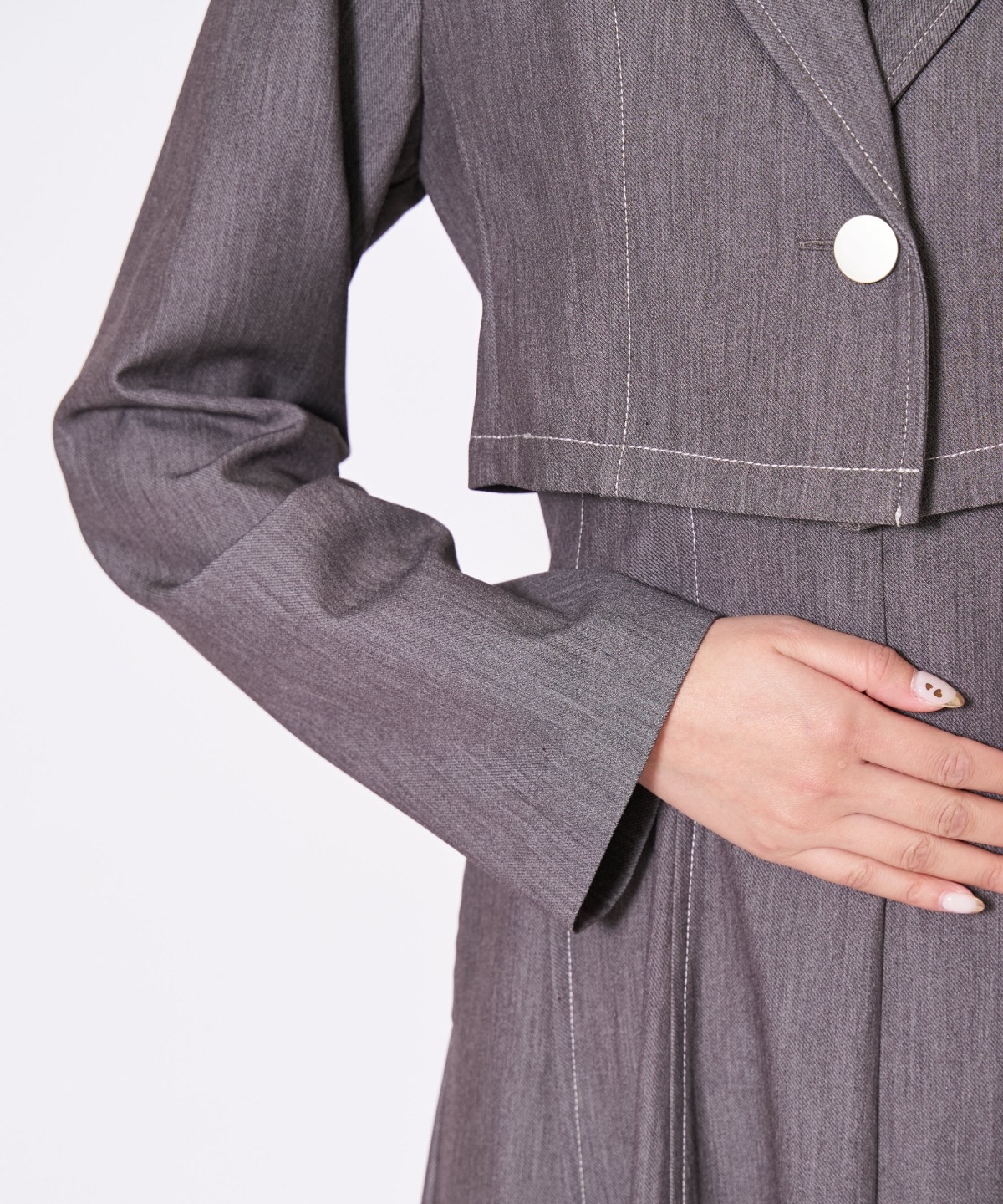 【先行予約受付中】ジャケット×ワンピースセットアップ