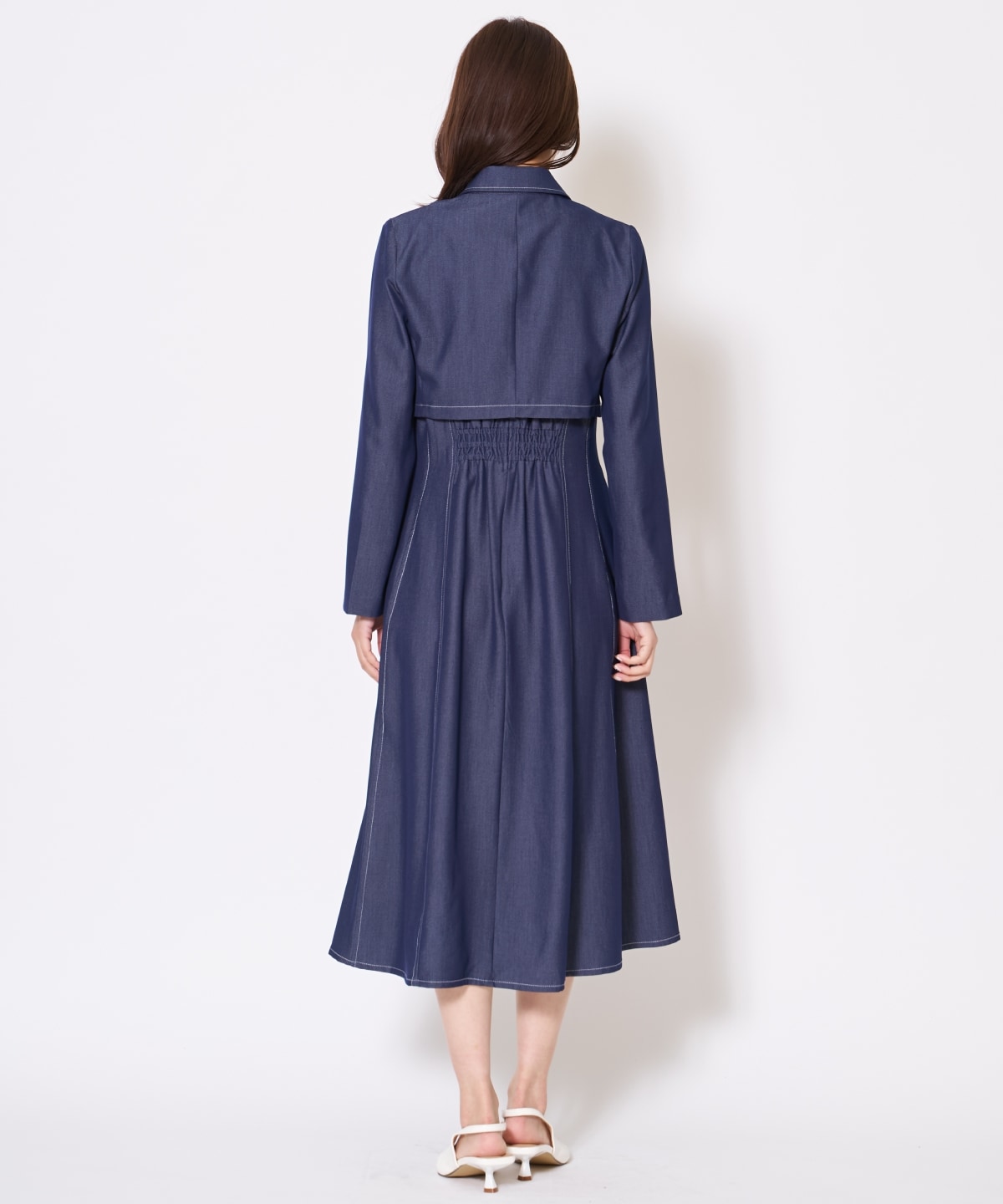 【先行予約受付中】ジャケット×ワンピースセットアップ