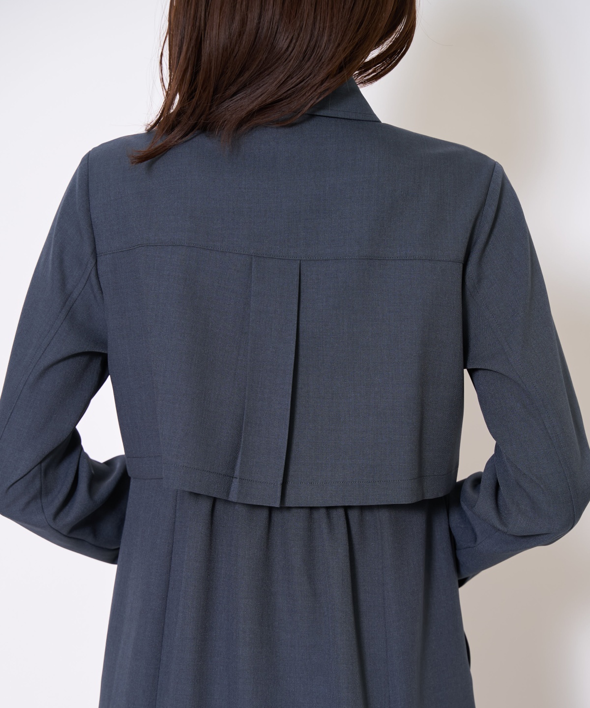 サファリシャツワンピース