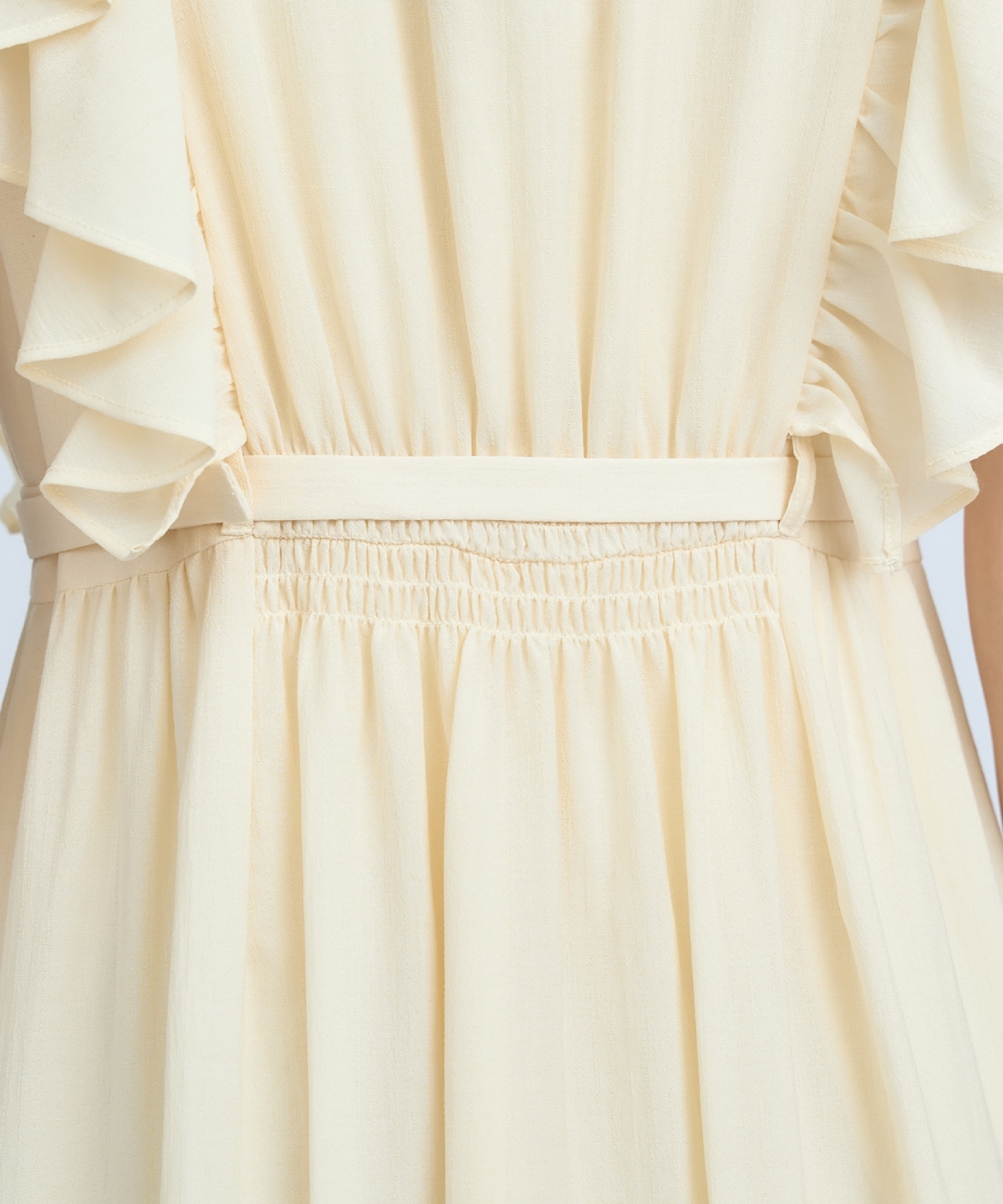 【先行予約受付中】レースフリルシャツワンピース