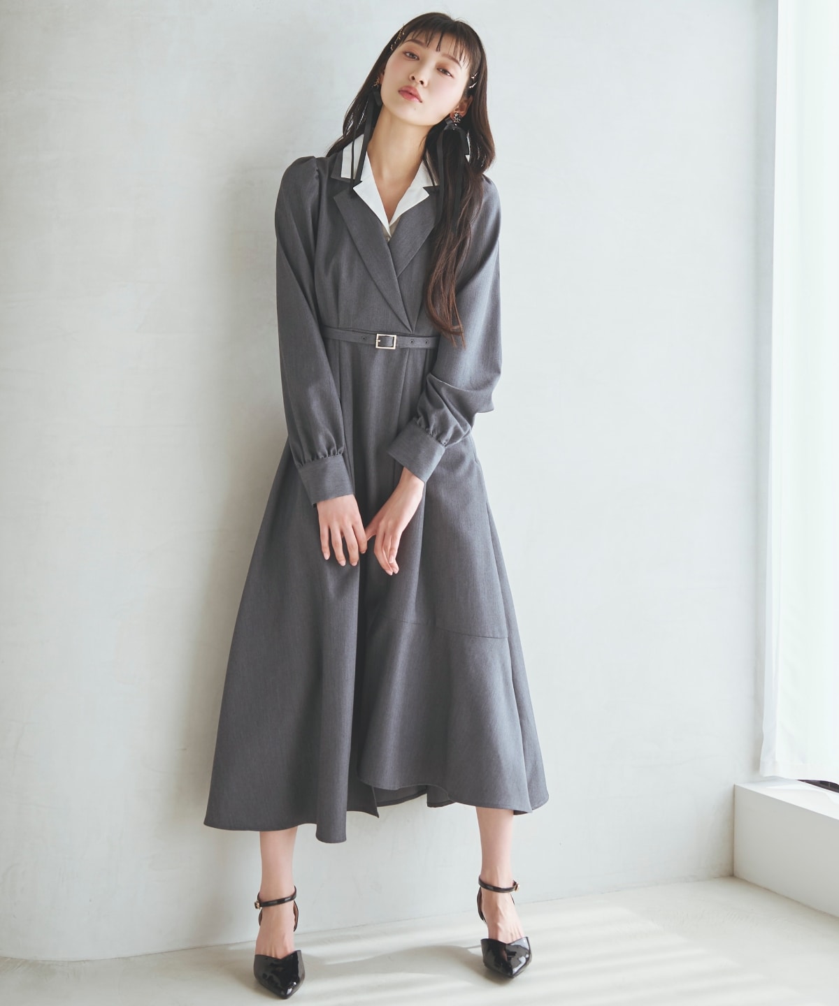 【先行予約受付中】ダブルカラーワンピース