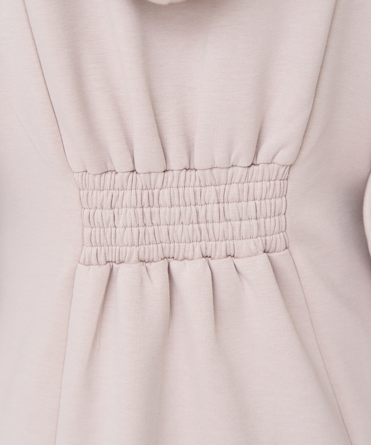 フード付きZIPワンピース