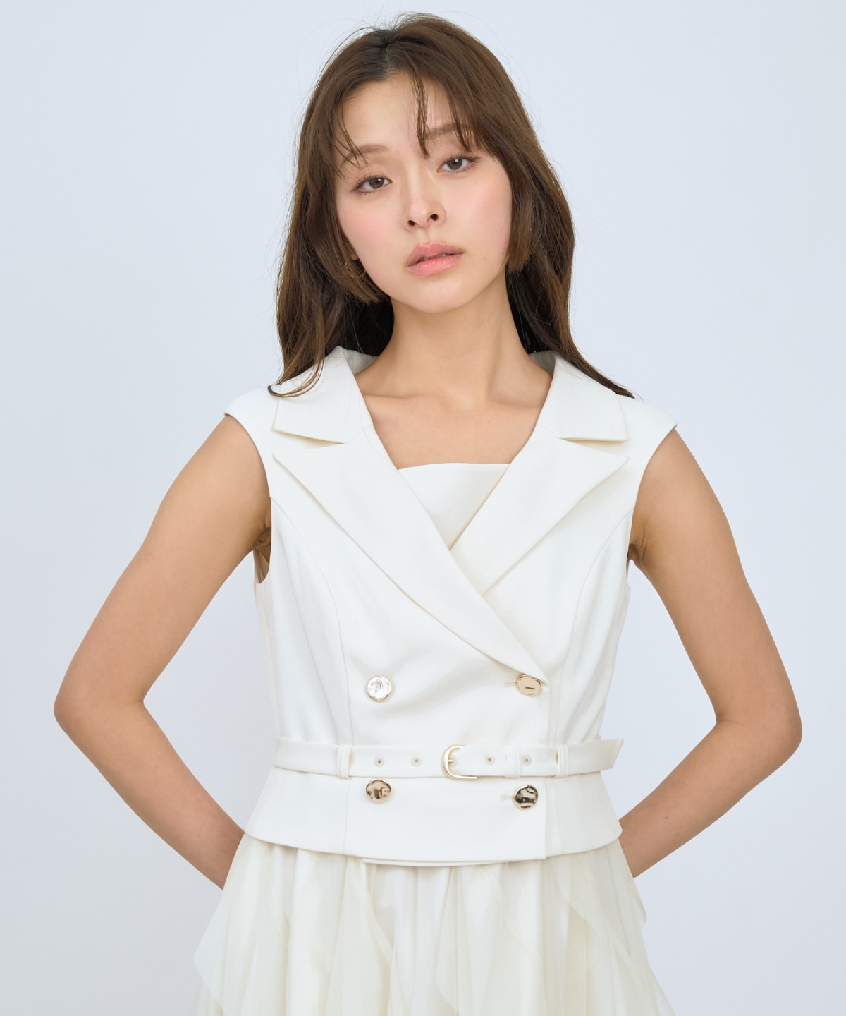 【先行予約受付中】アシメチュールトレンチジャンスカ