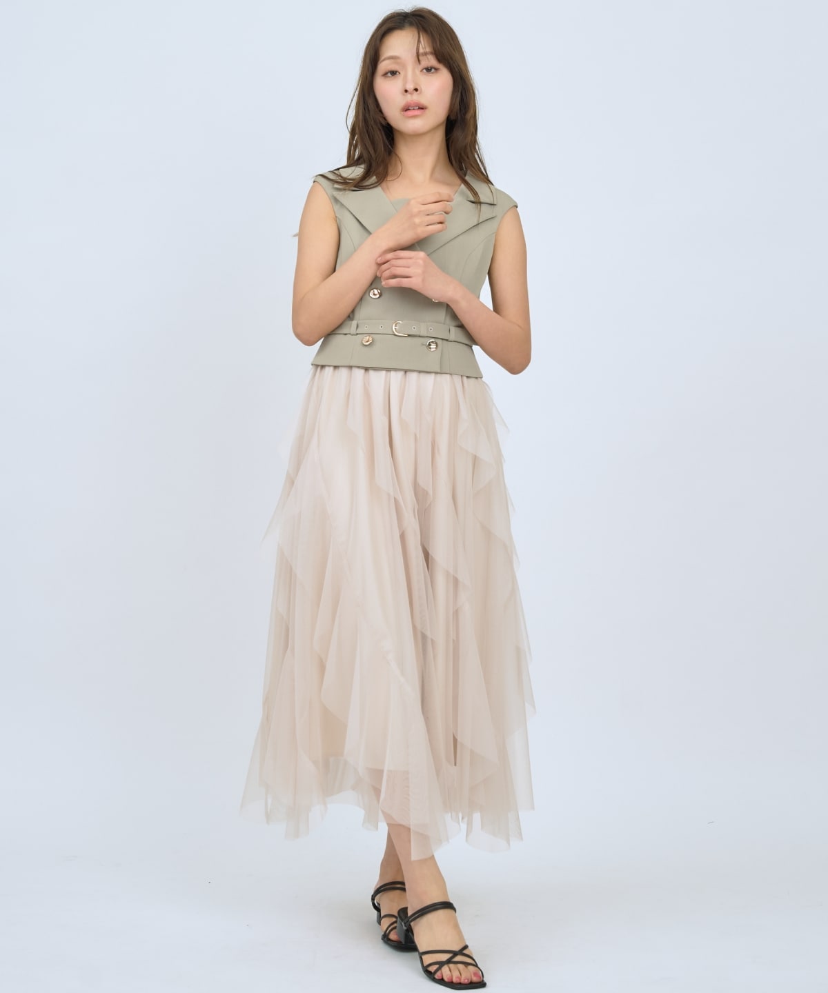 【先行予約受付中】アシメチュールトレンチジャンスカ