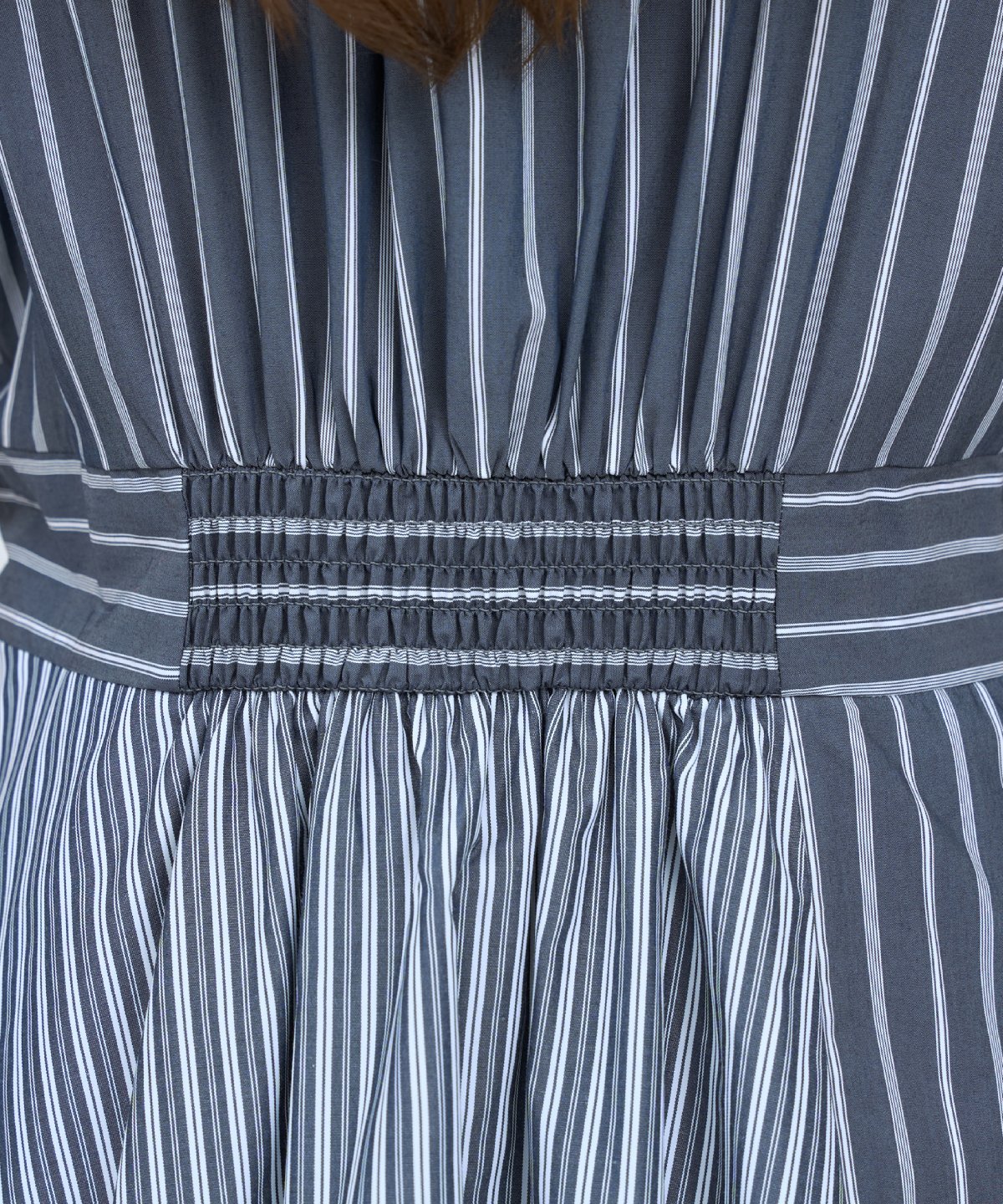 【先行予約受付中】マルチストライプシャツワンピース