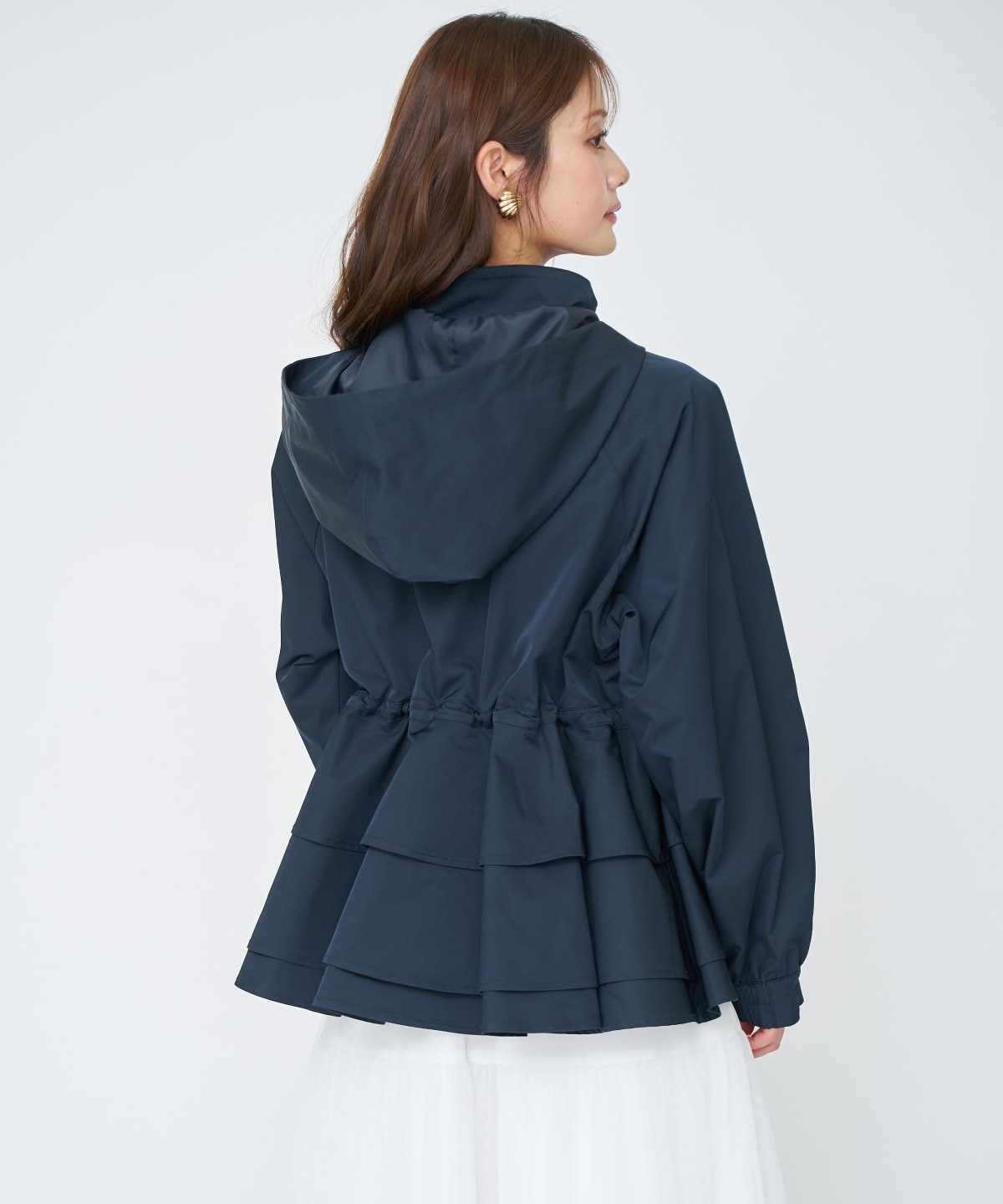 ペプラムマウンテンパーカー