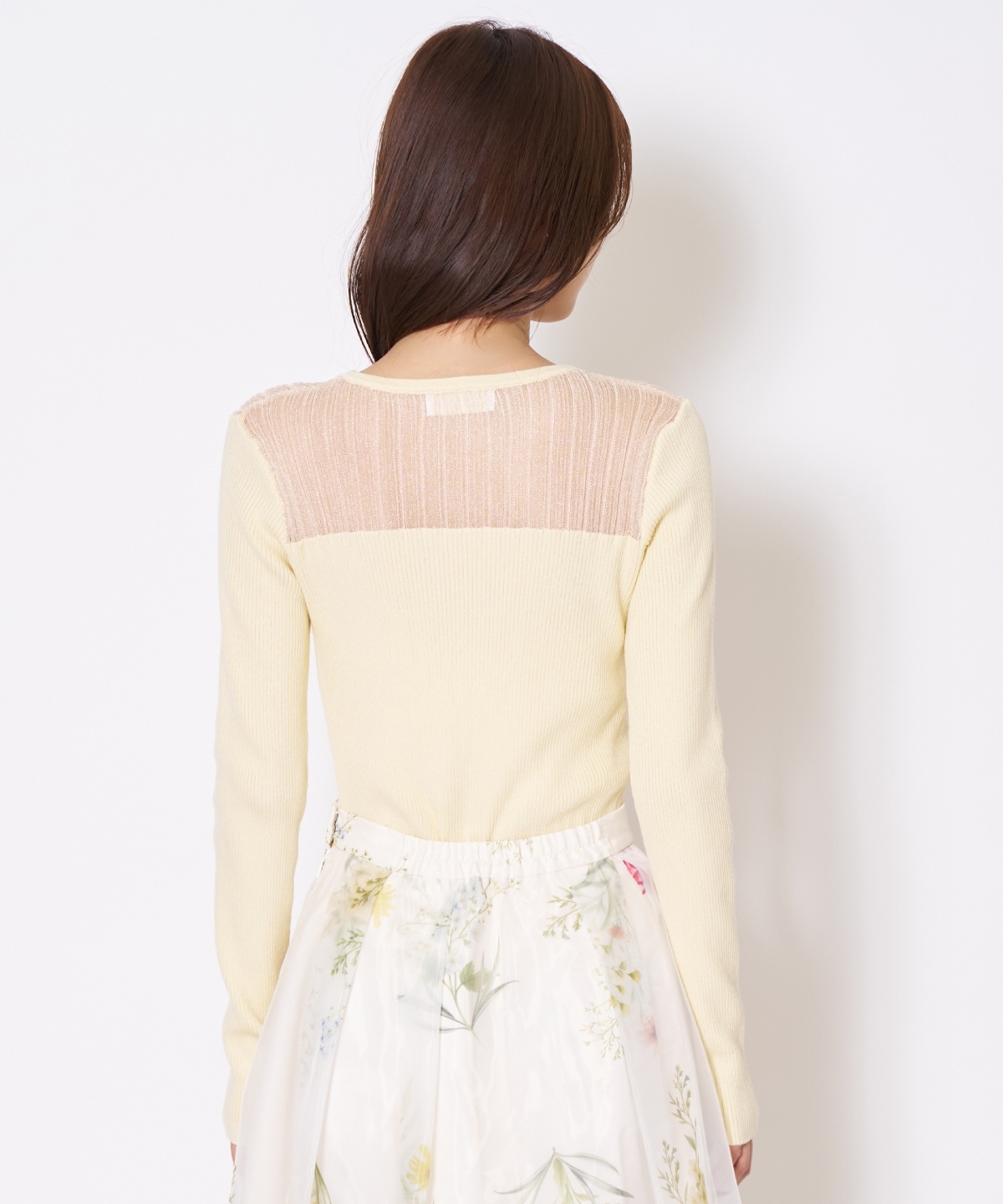 【先行予約受付中】シアーリブニットプルオーバー