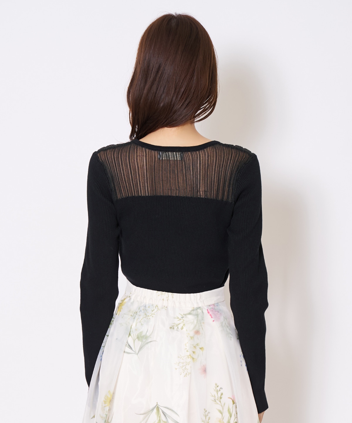 【先行予約受付中】シアーリブニットプルオーバー