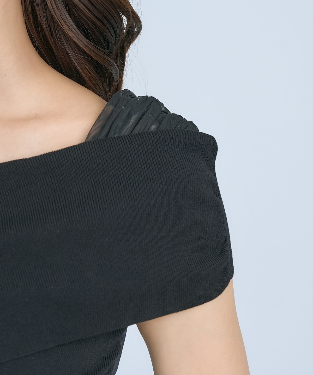 【先行予約受付中】クロスネックオフショルニットプルオーバー