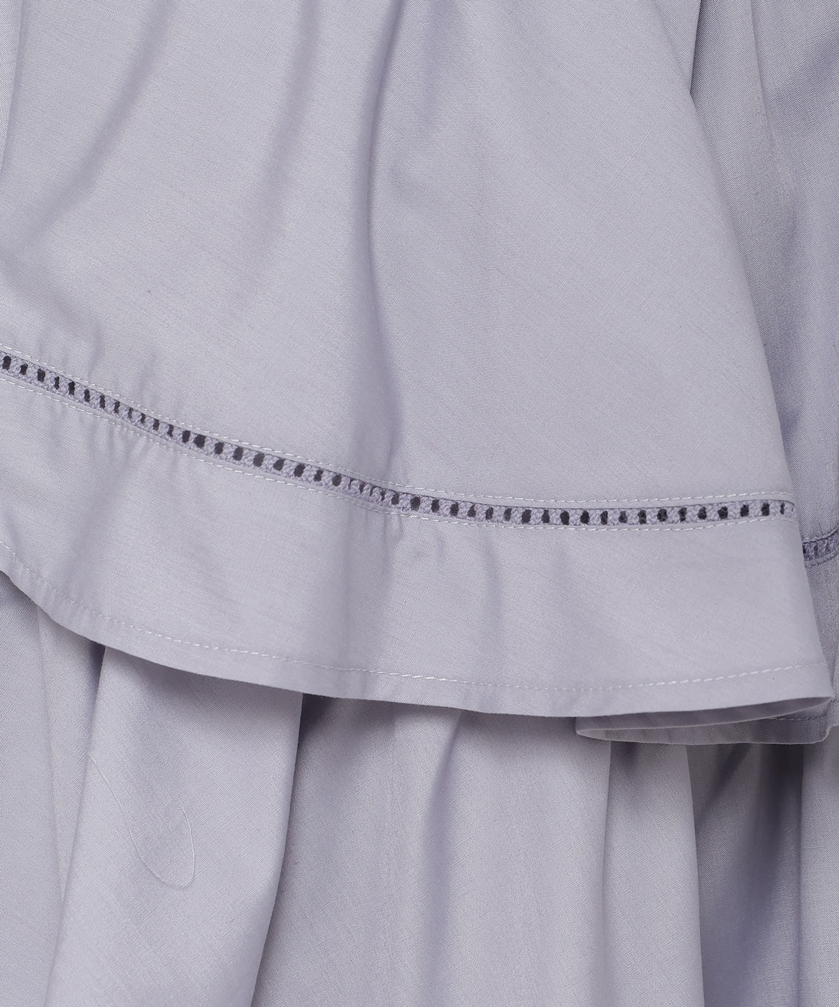 コットンフリルミニスカート