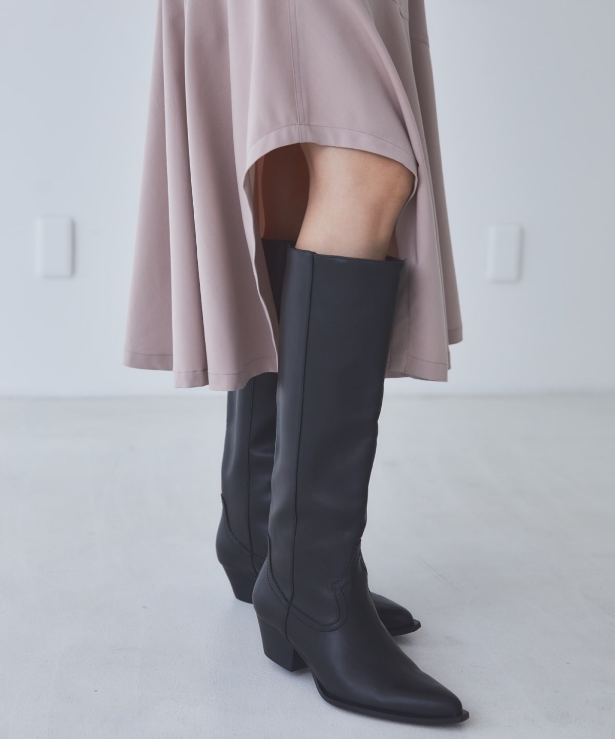 アシメフレアスカート