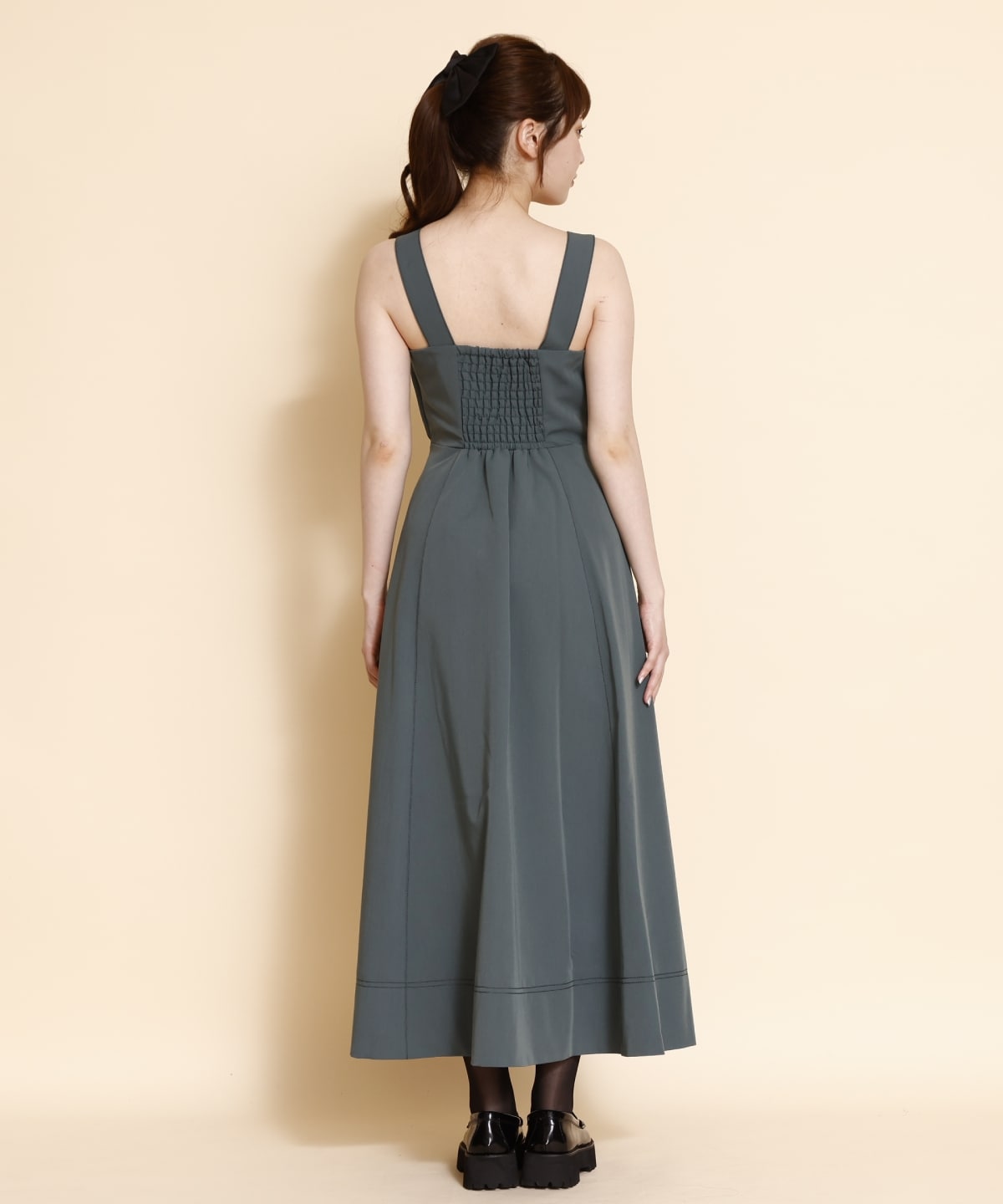 eve46♡サイドチェーンショートワンピース 白き 