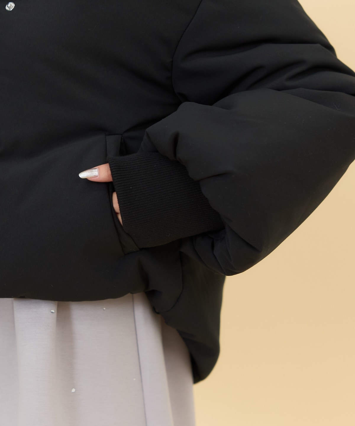 ステッチレスパファージャケット