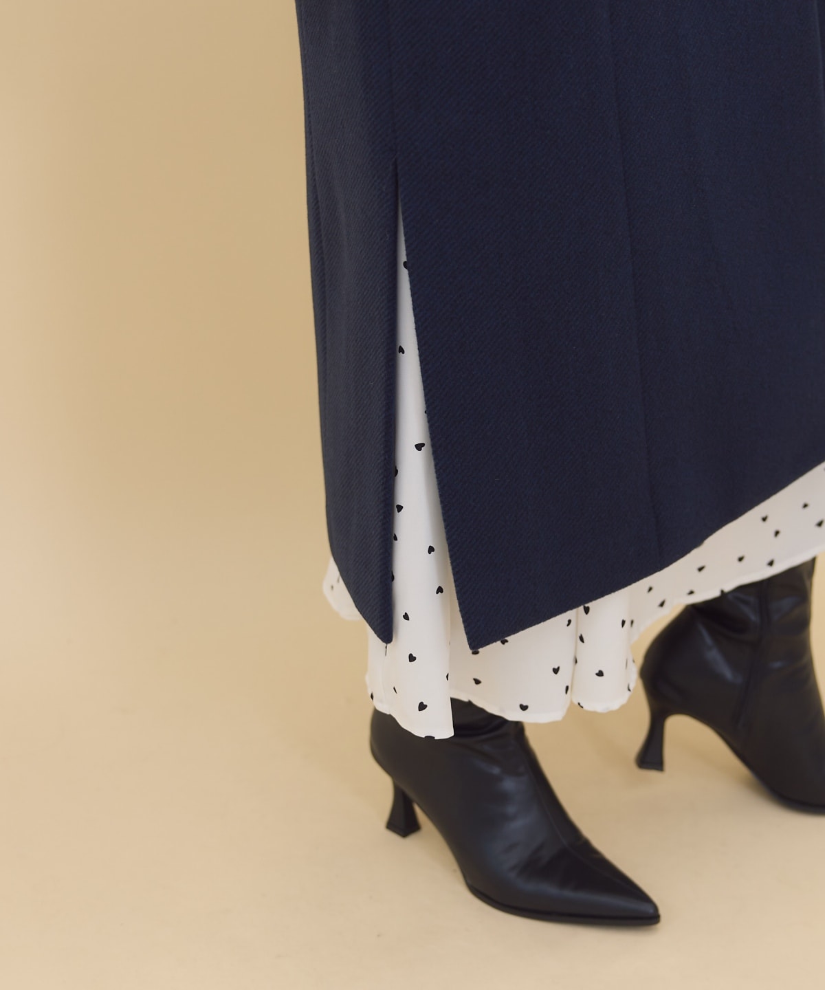 ジップチェスターコート